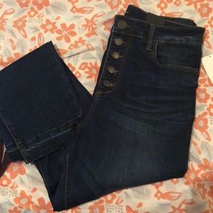 STS blue button fly jeans